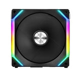 LIAN LI Uni Fan SL140 ARGB 140mm Modular PWM Case Fan - 2 Fans Pack With Controller